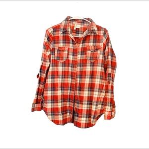 Classic Plaid Flannel Shirt